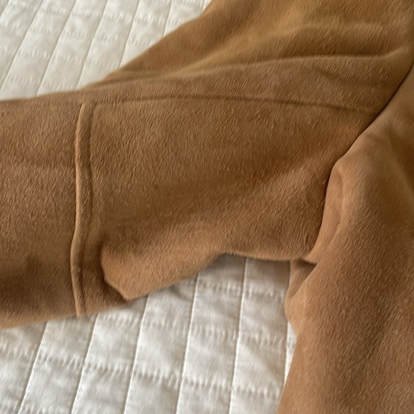 Vintage Shearling Coat | lambskin | suede | sz 44 - Picture 9 of 11